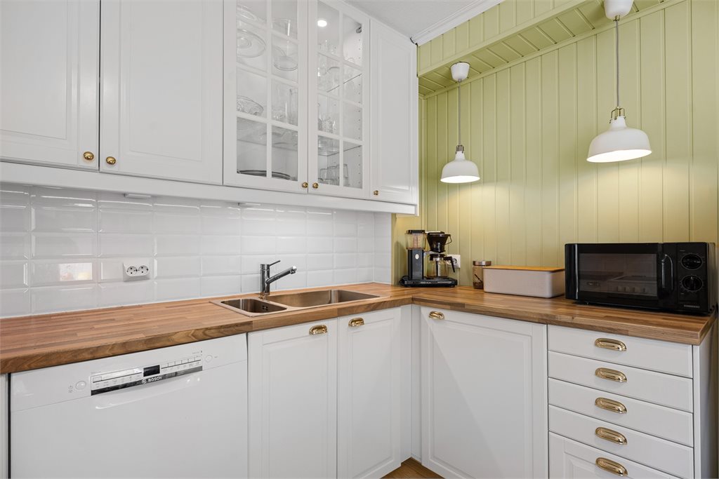 Flott kjøkken med alt du trenger.